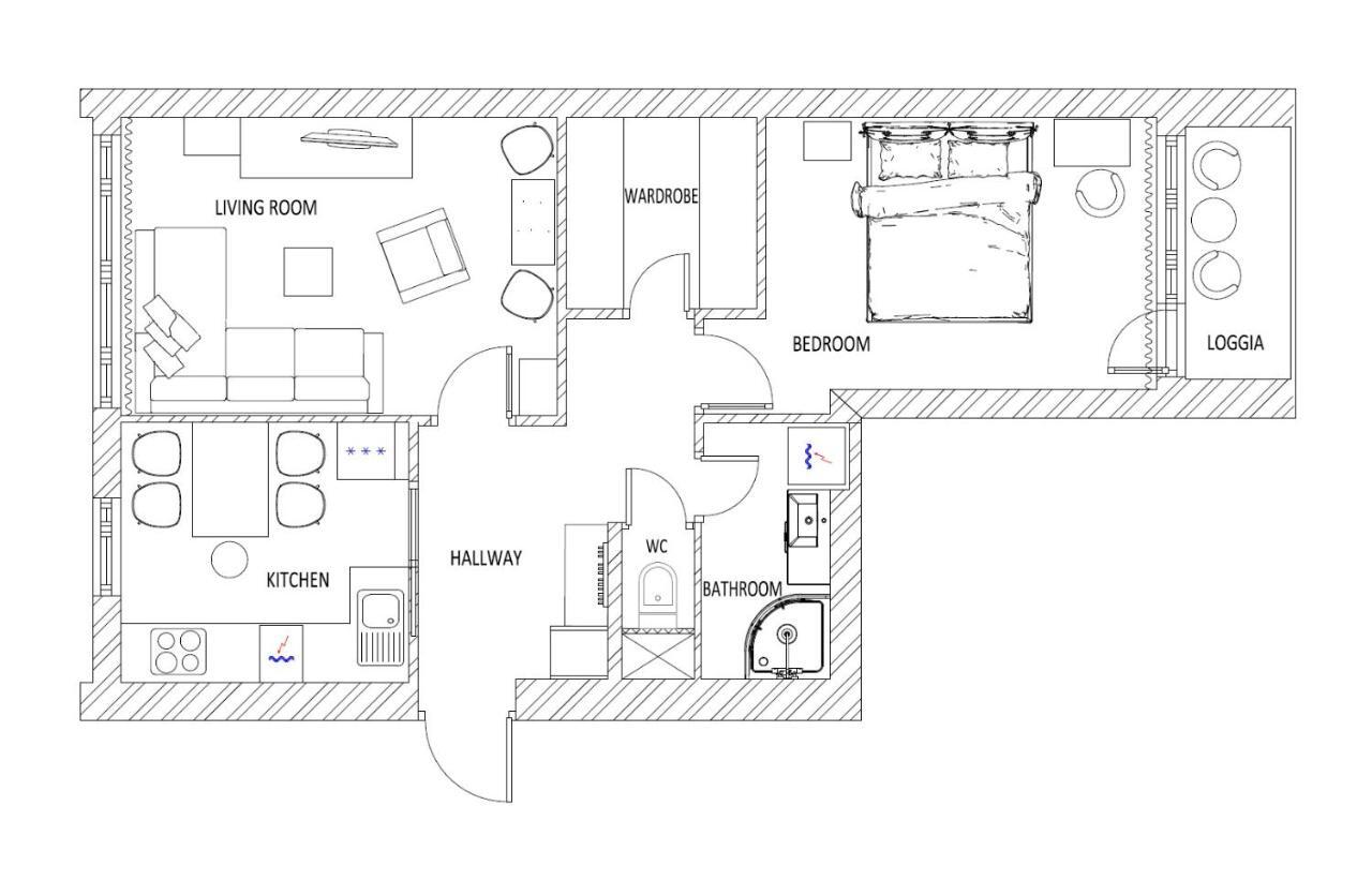 Great Location, Stylish Apartment Jurmala Ngoại thất bức ảnh